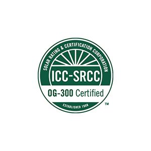 ICC-SRCC OG-300 Certified