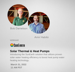 WEBINAR: Solar Thermal & Heat Pumps
