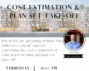 WEBINAR: Solar Water Heating Cost Estimation & Plan Set Take-Off