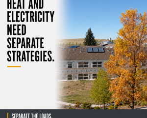 Why Commercial Buildings Need Separate Strategies for Heat and Electricity