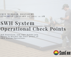 FREE WEBINAR: SWH System Operational Check Points
