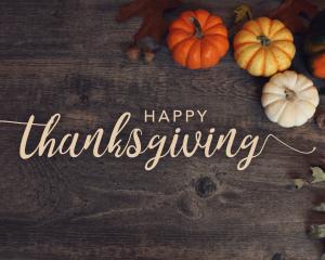 From all of us at SunEarth, Happy Thanksgiving!