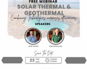 WEBINAR: Solar Thermal & Geothermal