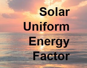 Solar Uniform Energy Factor