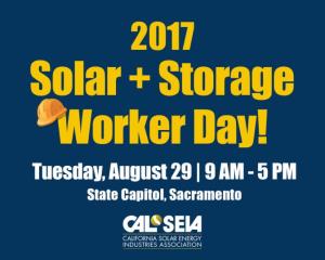 SunEarth Supports 2017 Solar + Storage Worker Day