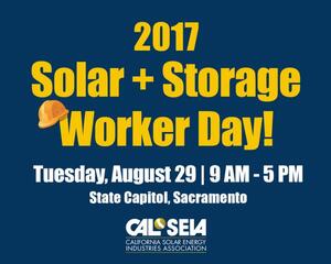 SunEarth Supports 2017 Solar + Storage Worker Day
